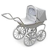 London Doll Pram Baby Doll Accessory