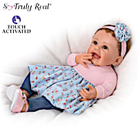 Sherry Rawn "Giggles And Grins" Touch-Activated Baby Doll