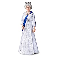 Queen Elizabeth II Portrait Doll