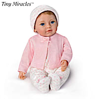 Tiny Miracles Little Ellie Lifelike 10" Toy Doll