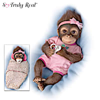 Snuggle Suri Monkey Doll