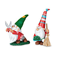 Sprig And Spruce Christmas Tree Gnome Figure Set