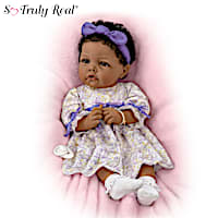 Inspirational Baby Doll And Custom Outfit With Golden Cross