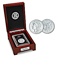 The First San Francisco Morgan Silver Dollar In Display Box