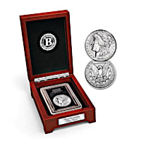 The 1879 Error Morgan Silver Dollar Coin With Display Box