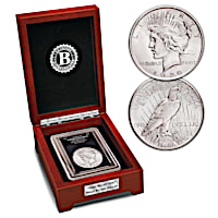 The Only "High Relief God" Silver Dollar With Display Box