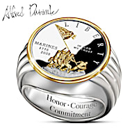 Alfred Durante Iwo Jima Commemorative Proof Ring