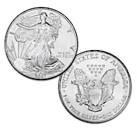 The Last-Ever Original Silver Bullion Eagle Dollar Coin