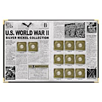 U.S. World War II Silver Nickel Coin Set