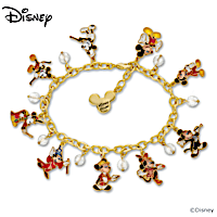 "Mickey Mouse Through The Years" Crystal Bracelet