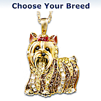 Best In Show - Choose Your Dog Breed - Pendant With Crystals