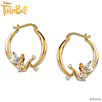 Disney Tinker Bell "Believe In The Magic" Earrings