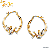 Disney Tinker Bell Believe In The Magic Earrings