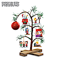 "PEANUTS Classic Holiday Memories" Tabletop Tree