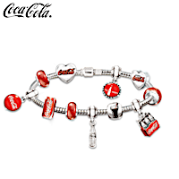 Anniversary COCA-COLA Bracelet With Interchangeable Charms
