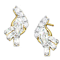 Fire And Ice Diamond Earrings