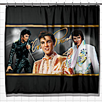 Elvis Presley Shower Curtain