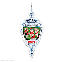 Kansas City Chiefs Super Bowl LIV Champions Ornament