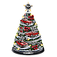 Oh What Fun It Is To Drive! Mustang Tabletop Tree