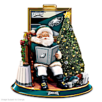 Philadelphia Eagles Night Before Christmas Talking Santa