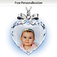 Personalized "Precious Jewel" Photo Pendant With Diamond