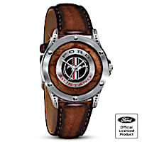 Ford Mustang Commemorative Men's Watch With Engraving
