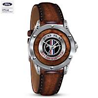 Ford Mustang Commemorative Men's Watch With Engraving