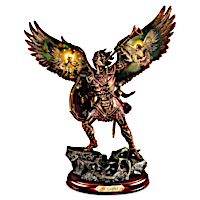 "Gabriel: Heavenly Messenger" Cold-Cast Bronze Sculpture