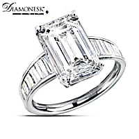 "The A-List Celebrity" Diamonesk Women's Ring
