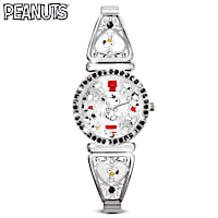 PEANUTS Snoopy Happiness In Moments Rotating Watch