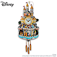 Disney "Timeless Magic" Wall Clock With 43 Friends