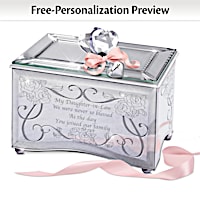 My Daughter-In-Law, I Love You Personalized Music Box