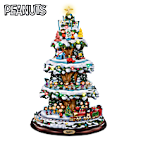 A PEANUTS Christmas Tree With Lights, Motion And Music