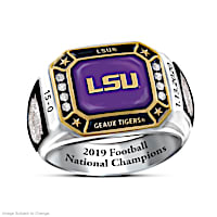 2019 Football National Champions LSU Ring