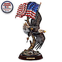 Ted Blaylock "Wings Of Freedom" Bald Eagle Sculpture