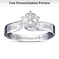 Written In The Stars Personalized Ring
