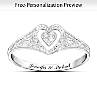 Our Timeless Love Personalized Ring