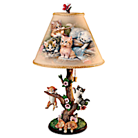 J&#252;rgen Scholz "Country Kitties" Accent Lamp