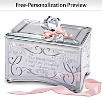 "Reflections Of A Special Friend" Personalized Music Box