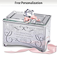 "Reflections Of A Special Friend" Personalized Music Box