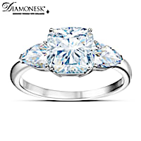 Crown Jewel-Inspired "Royal Legacy" 6-Carat Diamonesk Ring