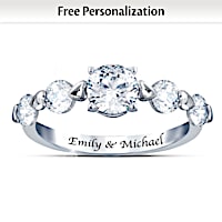 Romance Personalized Ring