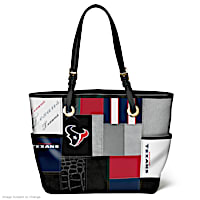 Texans For The Love Of The Game Tote Bag With Team Logos