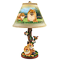 Pretty Pomeranians Lamp