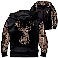 10-Point Buck Men's Hoodie