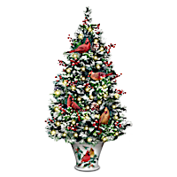 Winter's Beautiful Blessings Tabletop Tree