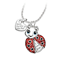 Granddaughter, You're Cute As A Bug Pendant Necklace