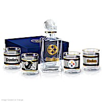 Pittsburgh Steelers Decanter Set