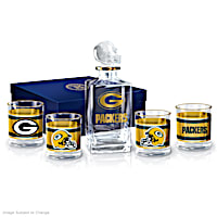 Green Bay Packers Decanter Set