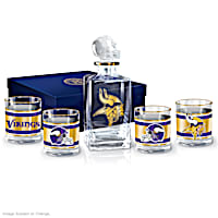 Minnesota Vikings Decanter Set